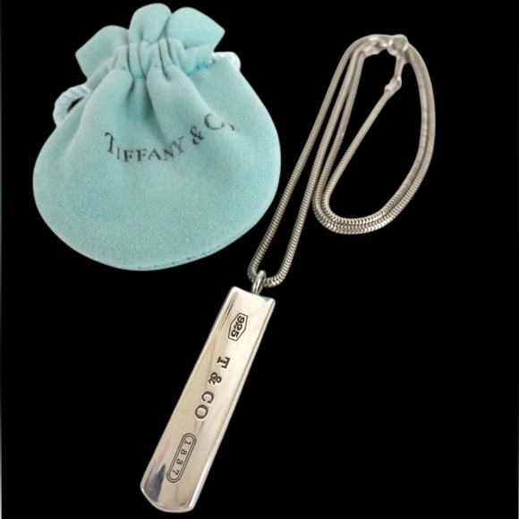 Tiffany & Co. Jewelry - Tiffany & Co. Silver Ag925 Bar Necklace ✨🤩